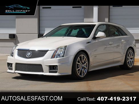 Used 2012 Cadillac CTS V w/ Wood Trim Package RWD image 1
