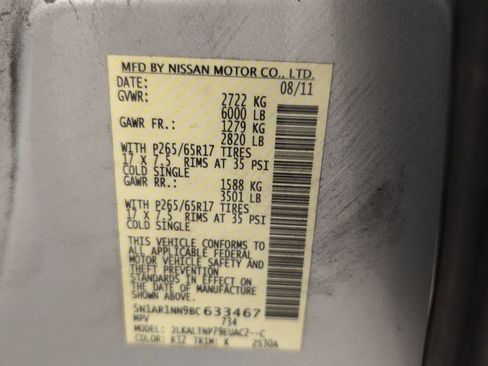 Used 2011 Nissan Pathfinder SV RWD image 35