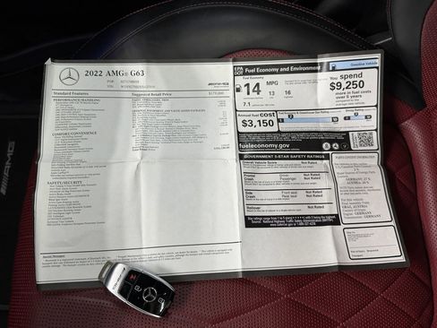 Used 2022 Mercedes-Benz G 63 AMG 4MATIC image 4