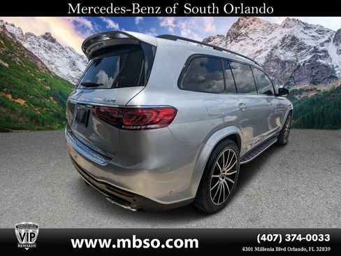 Certified 2022 Mercedes-Benz GLS 450 4MATIC w/ AMG Line Exterior image 16