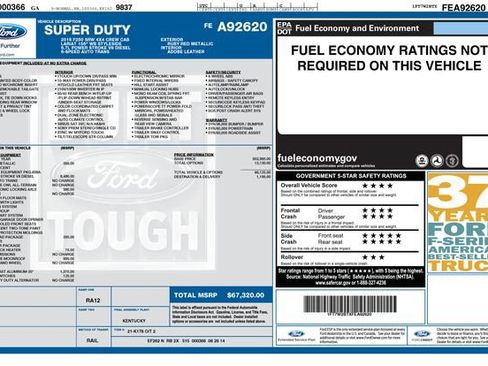 Used 2015 Ford F250 King Ranch w/ FX4 Off-Road Package AWD/4WD image 34