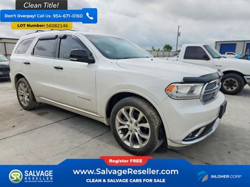 Used 2017 Dodge Durango Citadel w/ Premium Entertainment Group RWD image 5