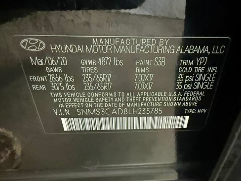 Used 2020 Hyundai Santa Fe SEL AWD/4WD image 42
