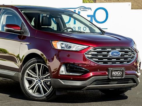 Used 2020 Ford Edge Titanium w/ Class II Trailer Tow Package AWD/4WD image 5