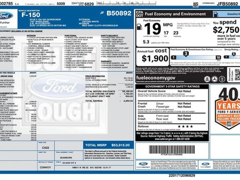 Used 2018 Ford F150 XLT w/ Equipment Group 302A Luxury image 29