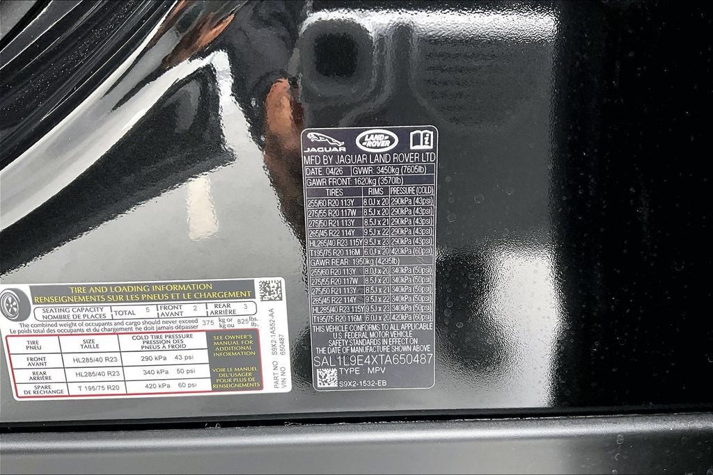 New 2026 Land Rover Range Rover Sport Dynamic SE AWD/4WD image 8