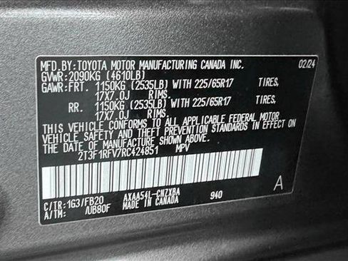 Used 2024 Toyota RAV4 LE AWD/4WD image 22