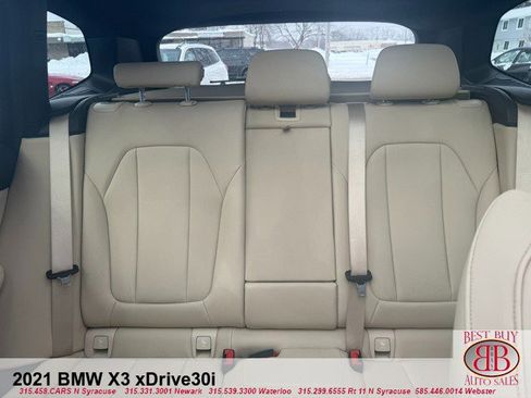 Used 2021 BMW X3 xDrive30i w/ Convenience Package image 20