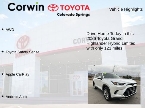 Used 2026 Toyota Grand Highlander Limited AWD/4WD image 7