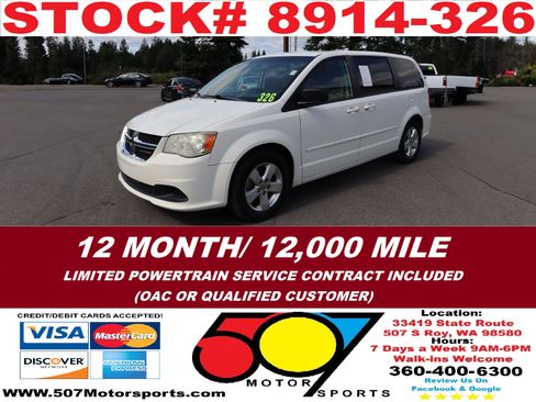 Used 2013 Dodge Grand Caravan SE image 1