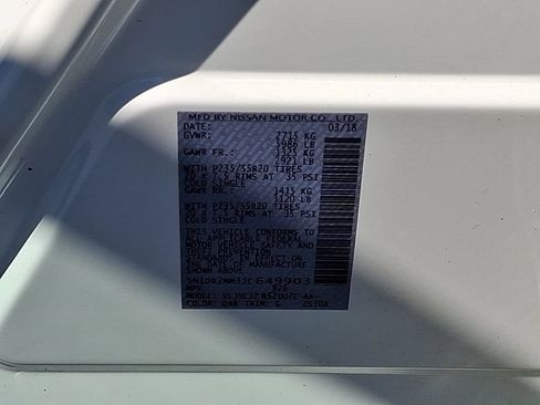 Used 2018 Nissan Pathfinder Platinum AWD/4WD image 30