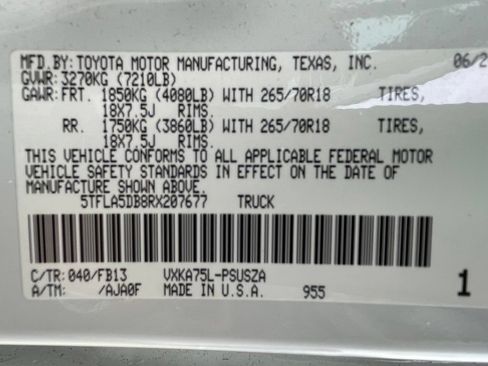 Used 2024 Toyota Tundra SR5 AWD/4WD image 30
