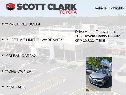 Used 2023 Toyota Camry LE FWD image 11