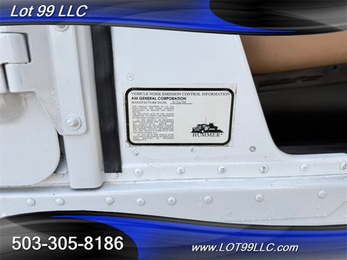 Used 1999 HUMMER H1 4-Door Wagon AWD/4WD image 59
