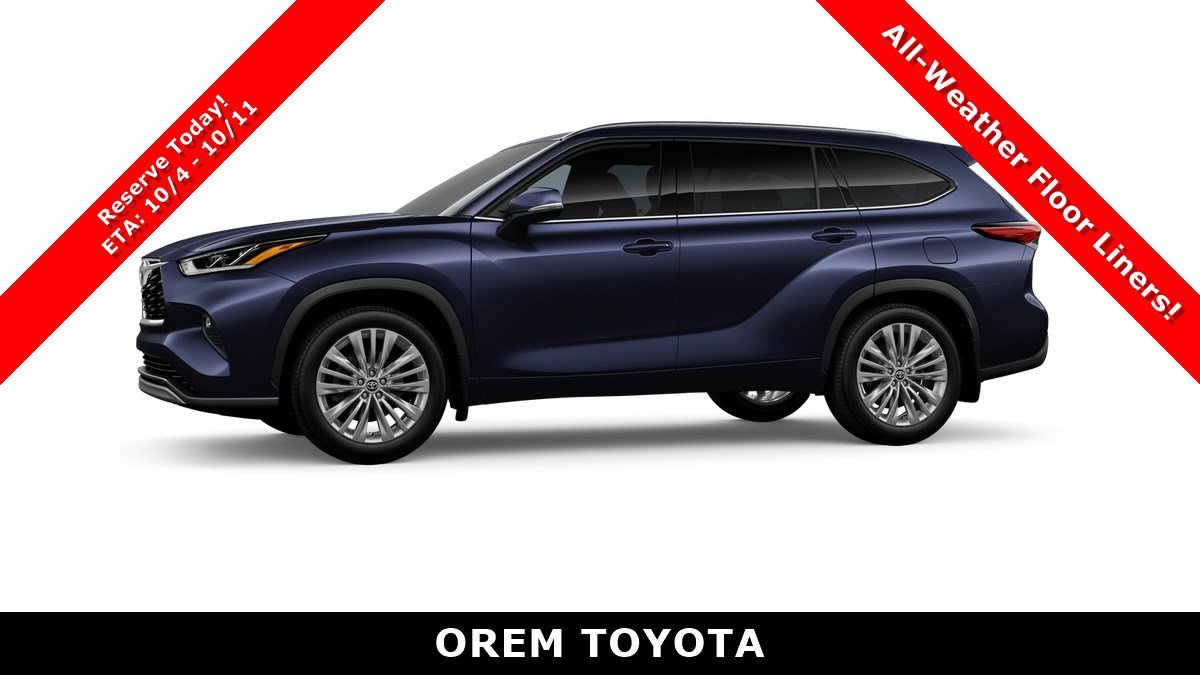 New 2026 Toyota Highlander Platinum AWD/4WD image 3