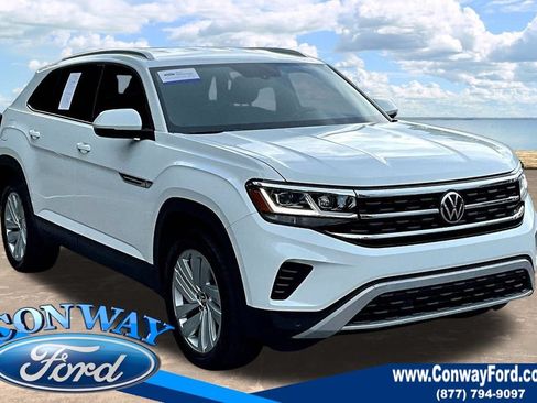 Used 2021 Volkswagen Atlas Cross Sport SE AWD/4WD image 1