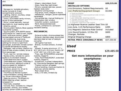 Used 2003 Chevrolet Corvette Convertible w/ Preferred Equipment Group1 image 2