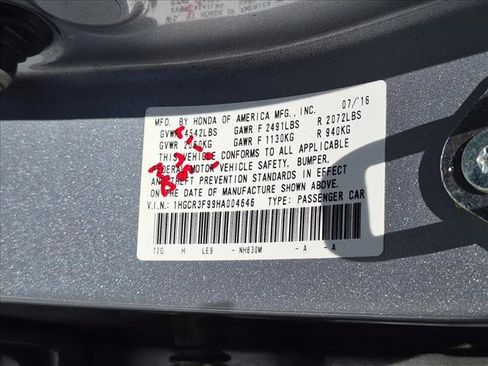 Used 2017 Honda Accord Touring image 15