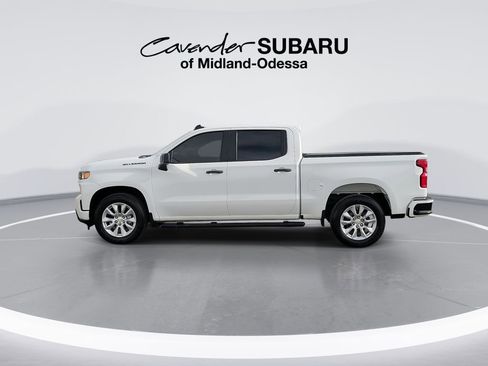 Used 2021 Chevrolet Silverado 1500 Custom w/ LPO, Dark Essentials Package RWD image 5