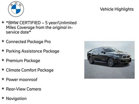 Used 2025 BMW X6 xDrive40i AWD/4WD image 10