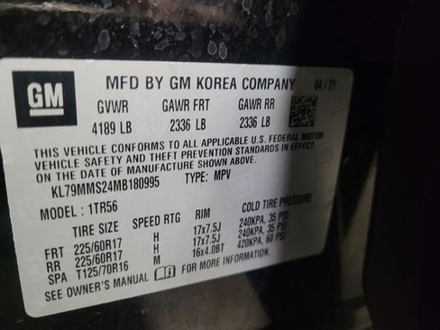 Used 2021 Chevrolet TrailBlazer LS FWD image 33