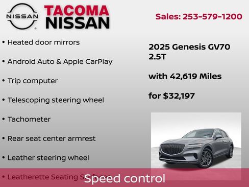 Used 2025 Genesis GV70 2.5T image 22