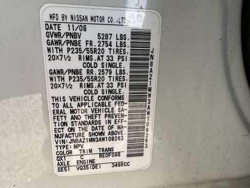 Used 2010 Nissan Murano LE AWD/4WD image 38