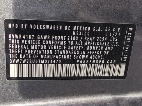 New 2026 Volkswagen Jetta SE image 24