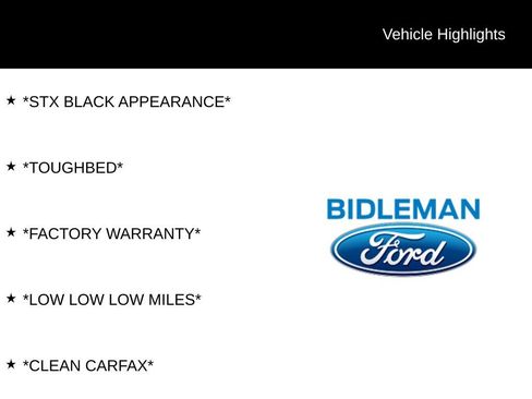 Used 2025 Ford F150 STX w/ STX Black Appearance Package image 3