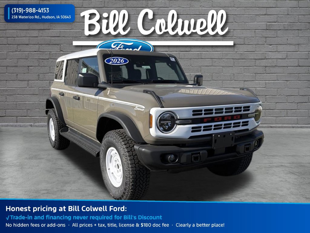 New 2026 Ford Bronco Heritage Edition AWD/4WD image 1