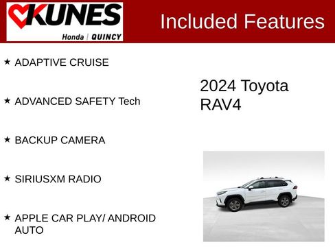 Used 2024 Toyota RAV4 XLE AWD/4WD image 2