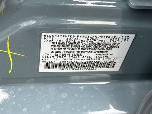 New 2026 Nissan Sentra SL w/ Floor Mat Package image 25