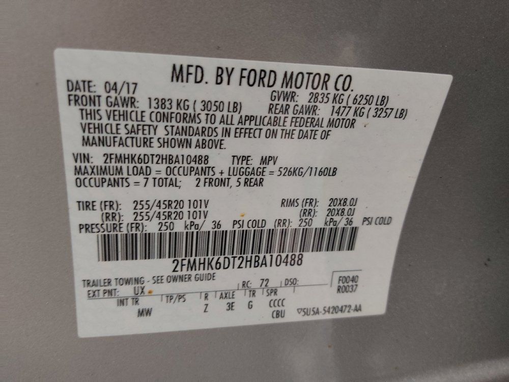Used 2017 Ford Flex Limited w/ Equipment Group 303A AWD/4WD image 33