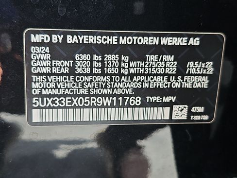 Used 2024 BMW X6 xDrive40i w/ Premium Package AWD/4WD image 36