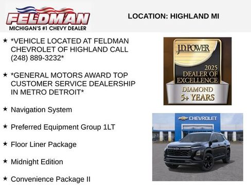 New 2027 Chevrolet Equinox LT w/ Convenience Package II FWD image 3