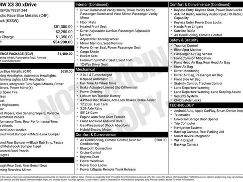 Certified 2026 BMW X3 xDrive30i AWD/4WD image 5