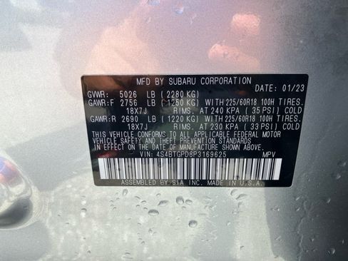 Used 2023 Subaru Outback Touring XT AWD/4WD image 39