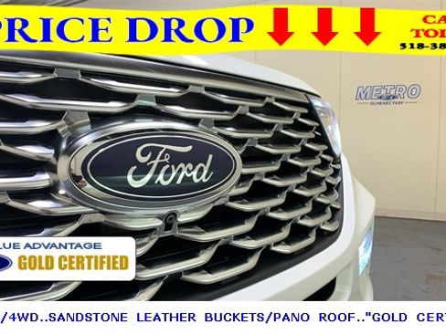 Certified 2022 Ford Explorer Platinum w/ Equipment Group 601A image 58
