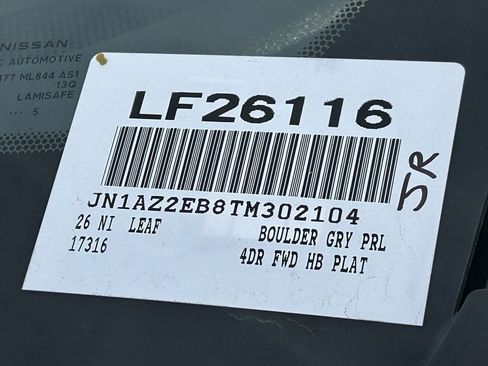 New 2026 Nissan Leaf Platinum+ w/ Illuminated Package image 21