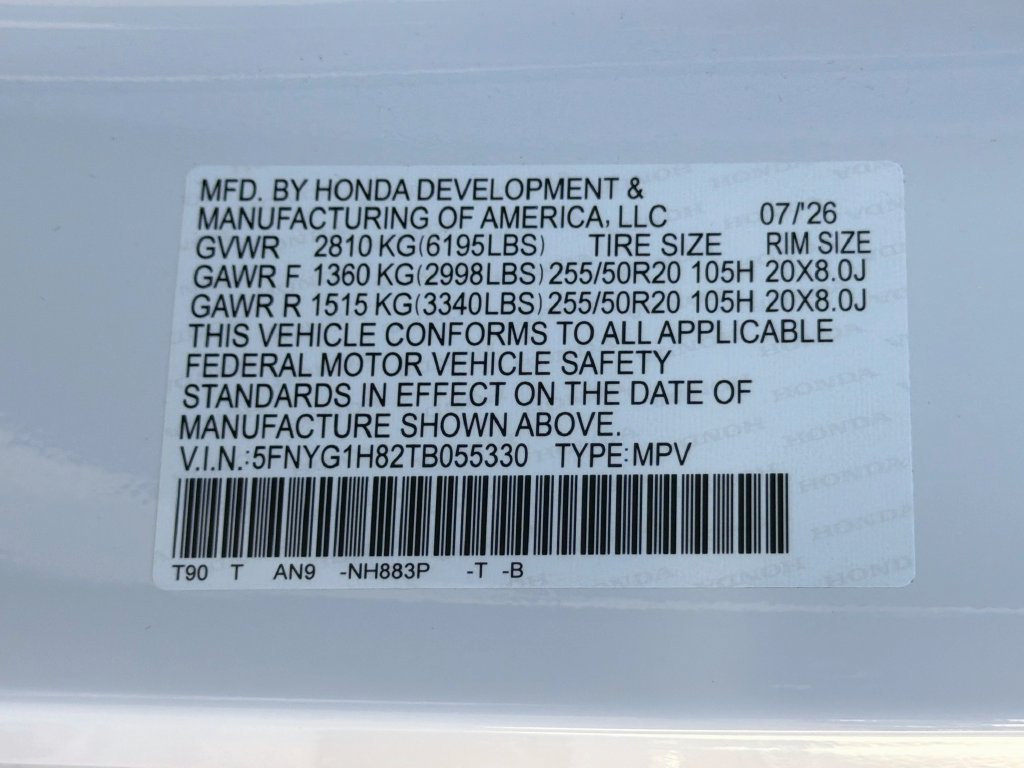New 2026 Honda Pilot Elite image 21