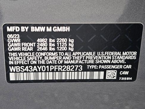 Certified 2023 BMW M3 Competition image 61