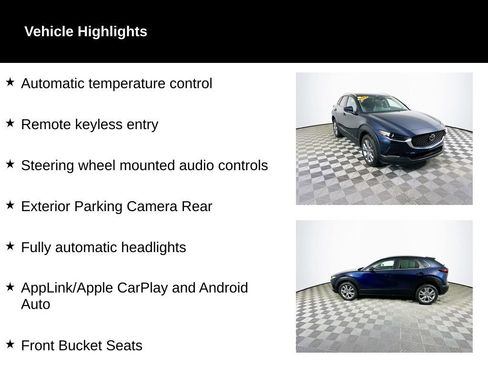 Used 2022 MAZDA CX-30 AWD 2.5 S w/ Select Package image 2