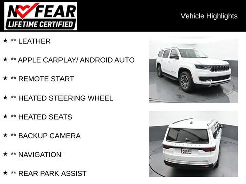 Used 2024 Jeep Wagoneer Series II w/ Flexible Seating Group AWD/4WD image 2