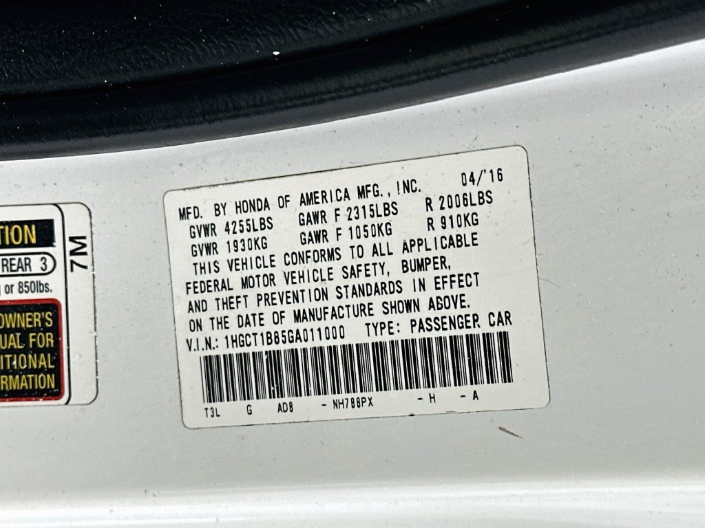 Used 2016 Honda Accord EX-L image 35