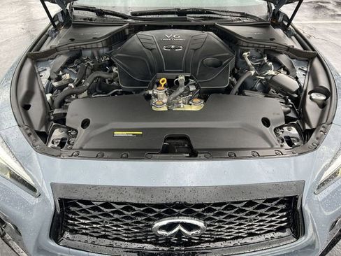 Used 2021 INFINITI Q50 Red Sport 400 w/ Carbon Fiber Package image 24