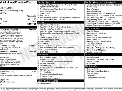 Used 2020 Audi A4 2.0T Premium w/ Premium Plus Package image 1