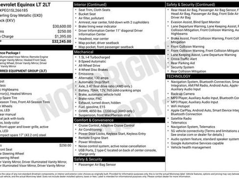 Used 2025 Chevrolet Equinox LT AWD/4WD image 2