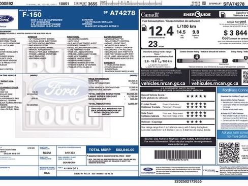 Used 2025 Ford F150 Lariat AWD/4WD image 5