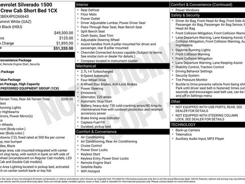 Used 2023 Chevrolet Silverado 1500 Custom AWD/4WD image 45