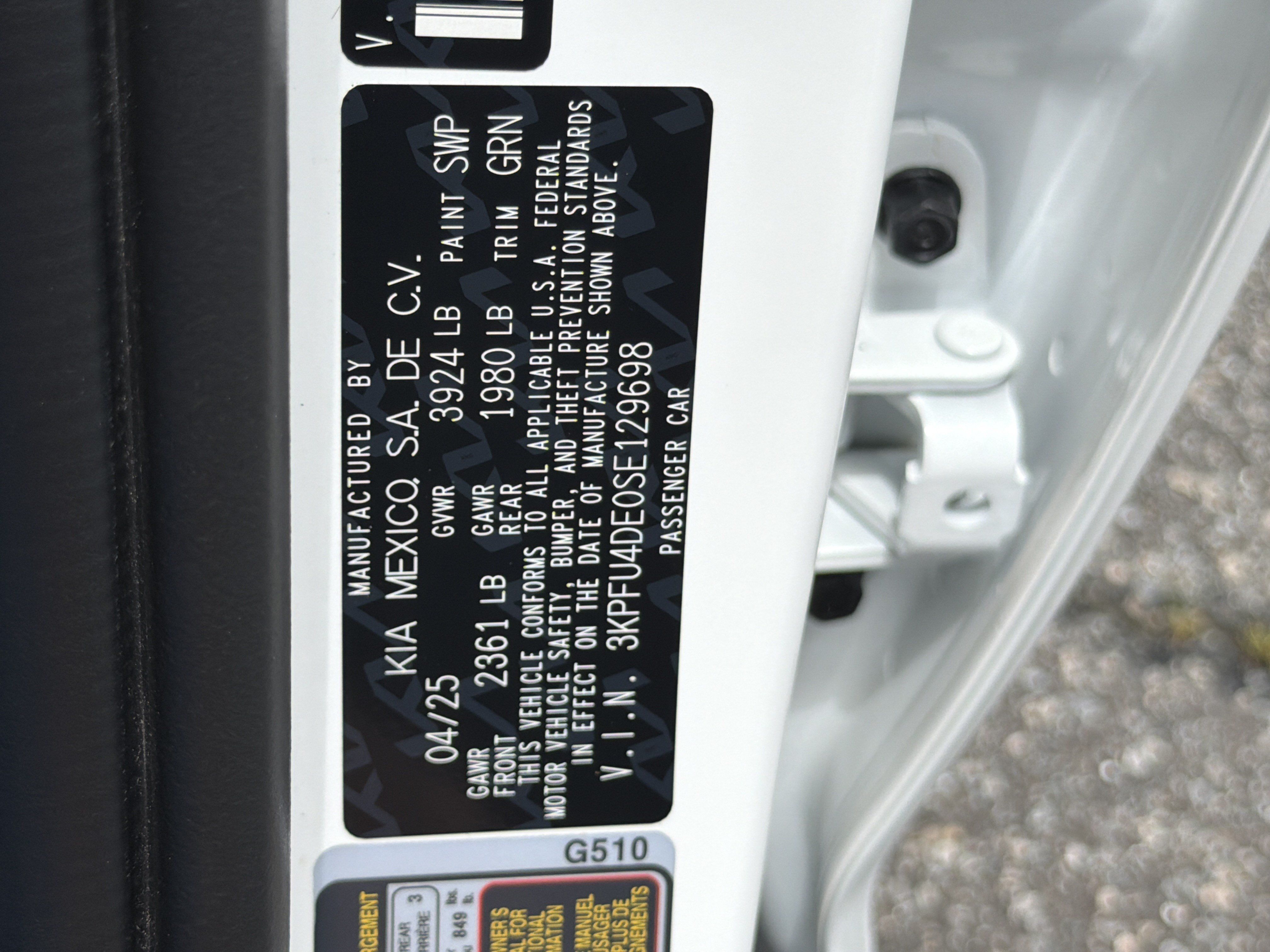Certified 2025 Kia K4 EX FWD image 34